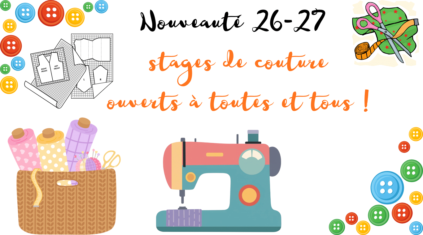 Annonce stages couture pour 2026-2027