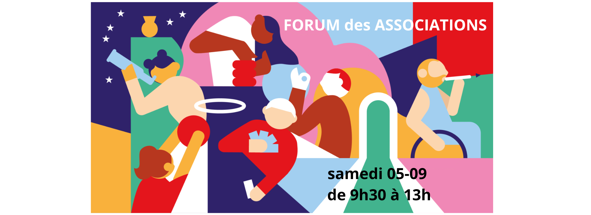 Affiche forum des associations de Bruz 2026